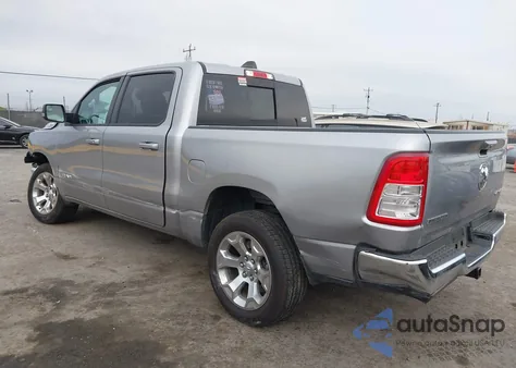 2022 Ram 1500 Big Horn 4X4 5'7 Box из США, поврежденный, VIN 1C6RRFFG1NN455168